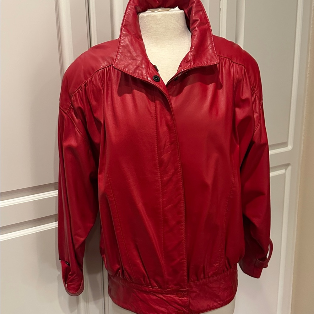Red Leather Jacket